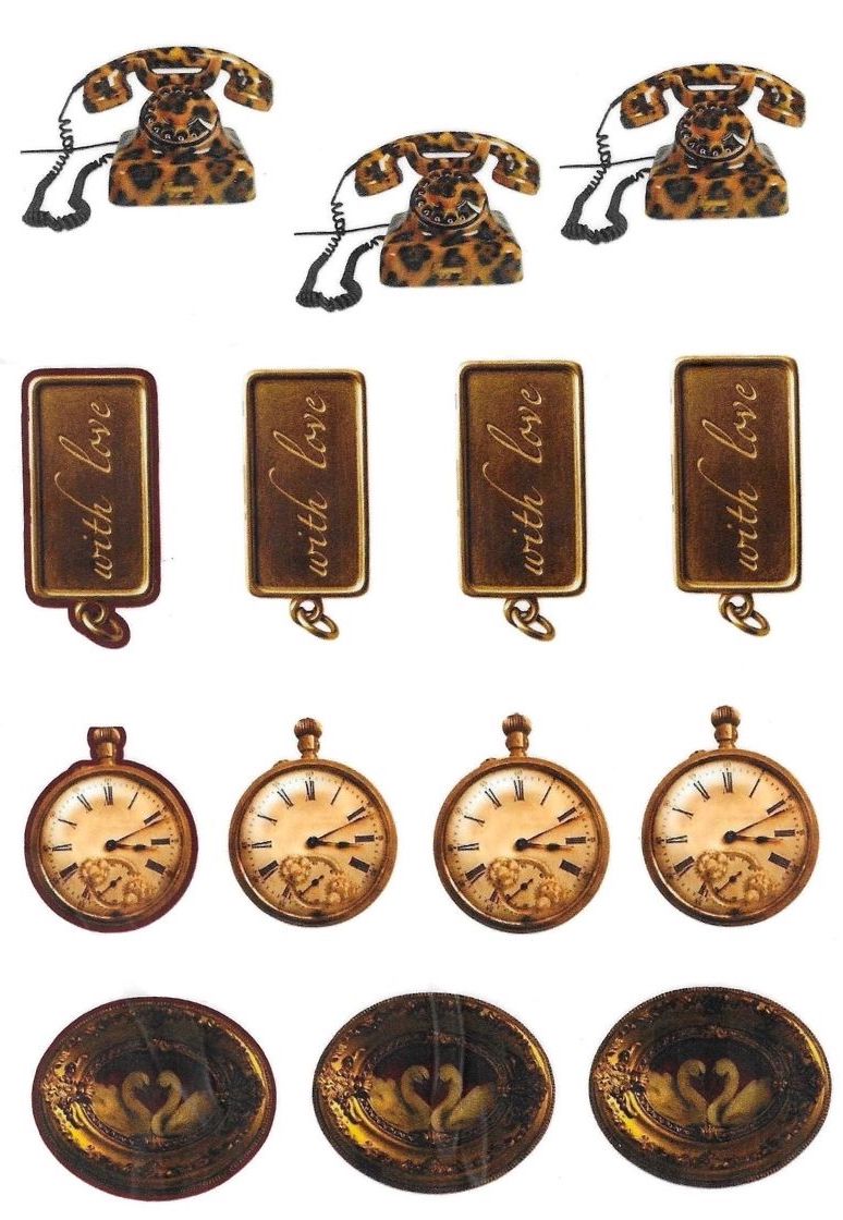 ✨ VINTAGE OBJECTS STICKER SHEET